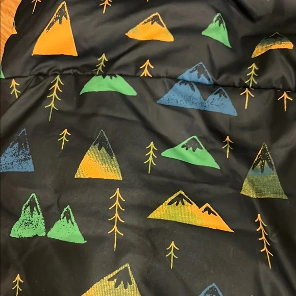 Columbia Kids Puffer Jacket - Blue and Green - Picture 4 of 4